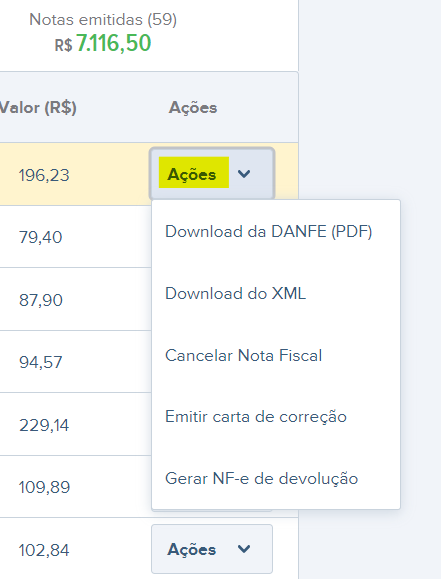 Como Acessar E Baixar As Notas De Produto Emitidas Conta Azul