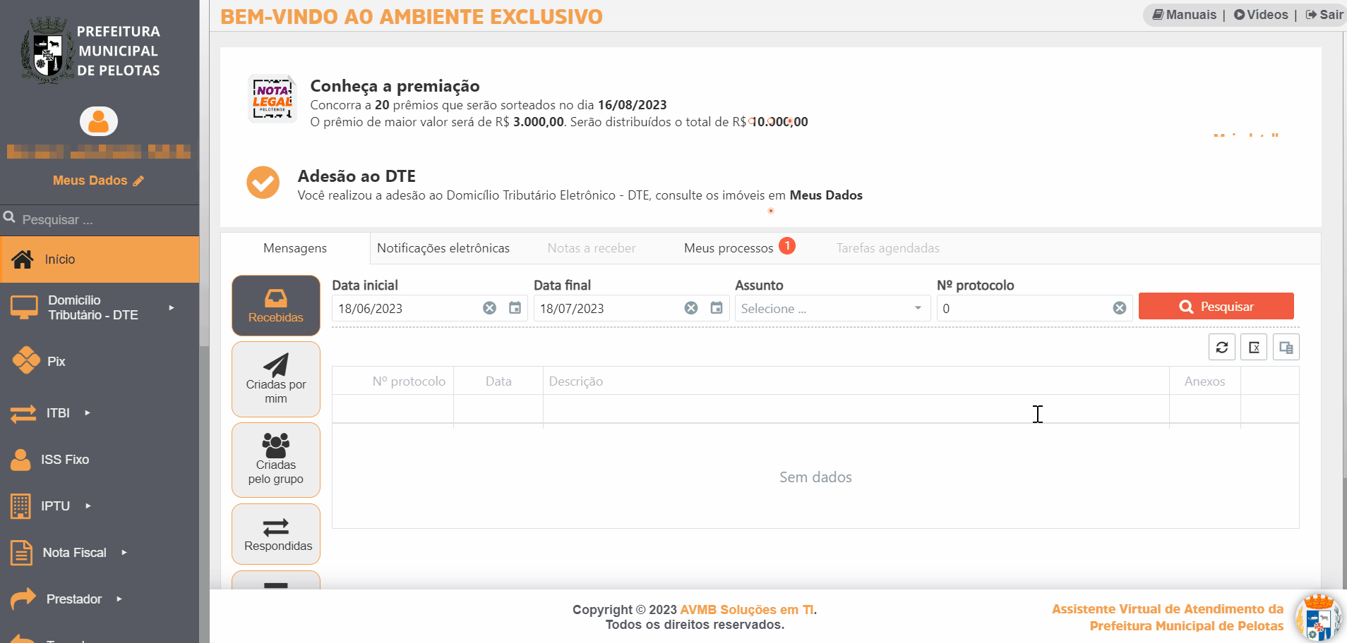 Passo a passo para consulta do Token Webservices no padrão Asten.