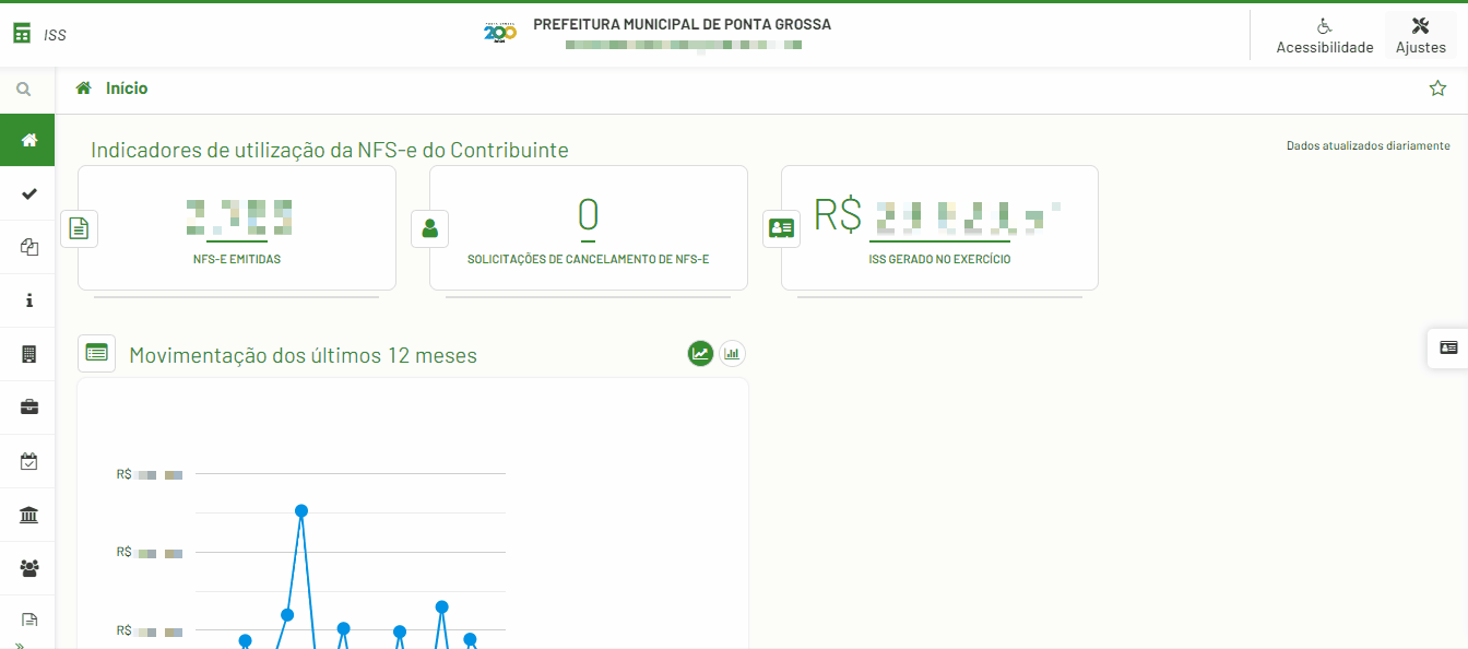 Passo a passo para solicitar liberação para emissão de NFS-e na Conta Azul no padrão Elotech.