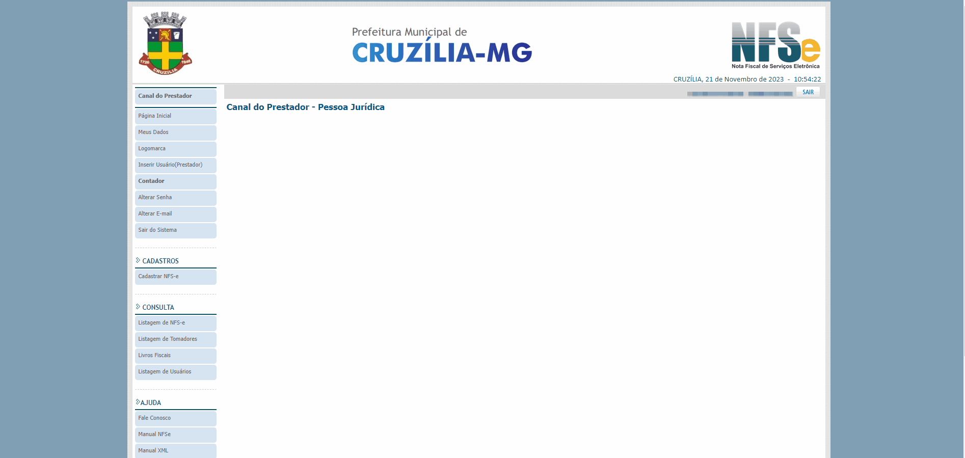 Passo a passo para validação do local de prestação do serviço no padrão Futurize.