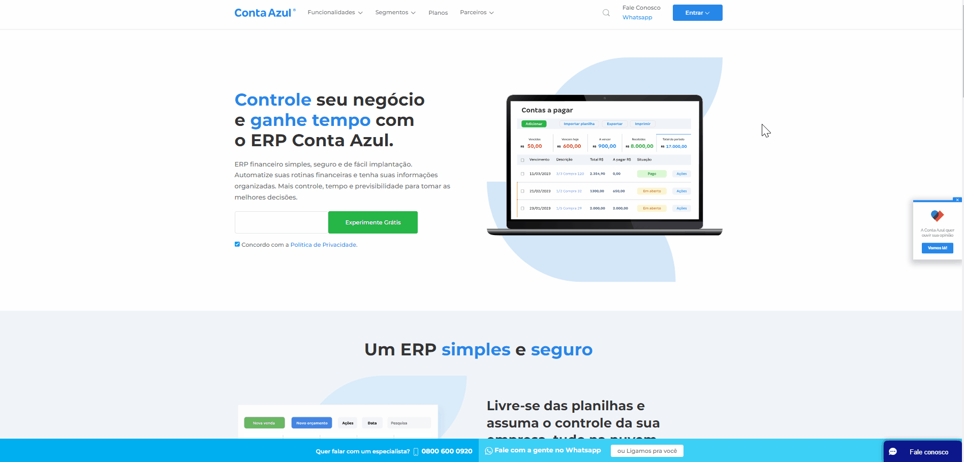 Tela com resumo do que o artigo apresenta.