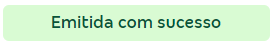 Ícone de situação Emitida com sucesso da NFS-e.
