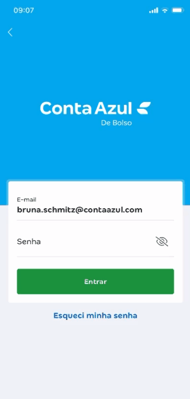 Tela com exemplo do relatório exportado.