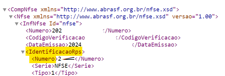 Tela para consulta do RPS no padrão Belo Horizonte.