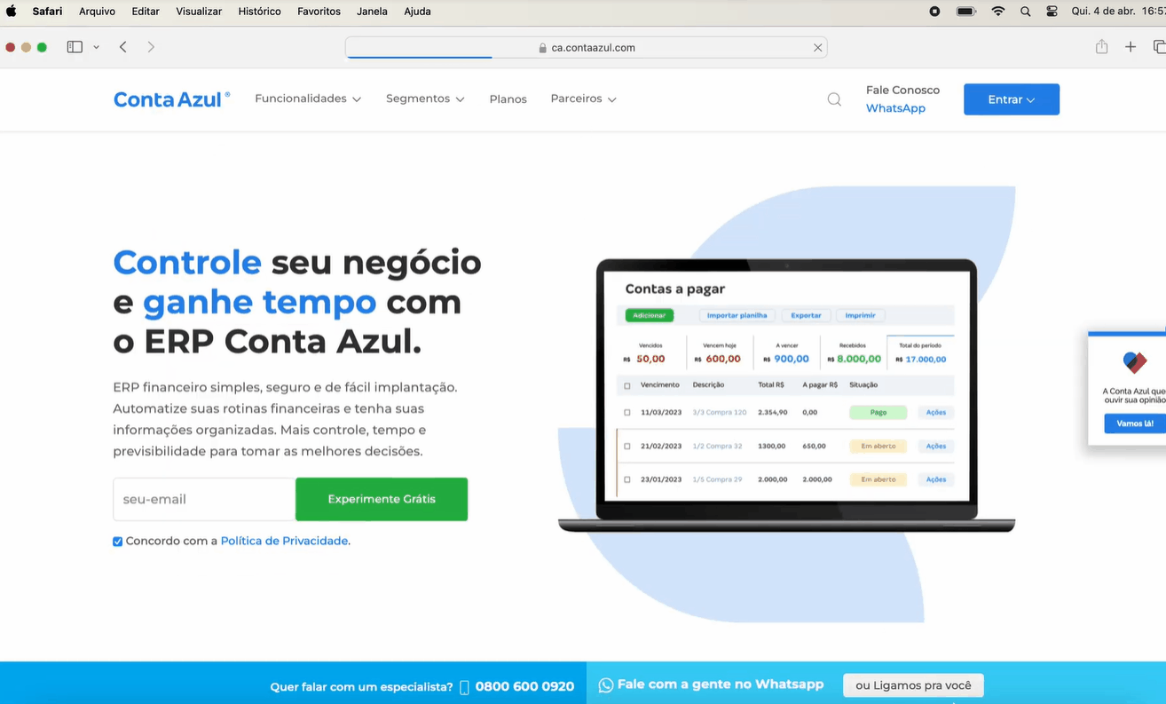 Passo a passo para Atualizar Ajustes do certificado digital A1 no macOS.