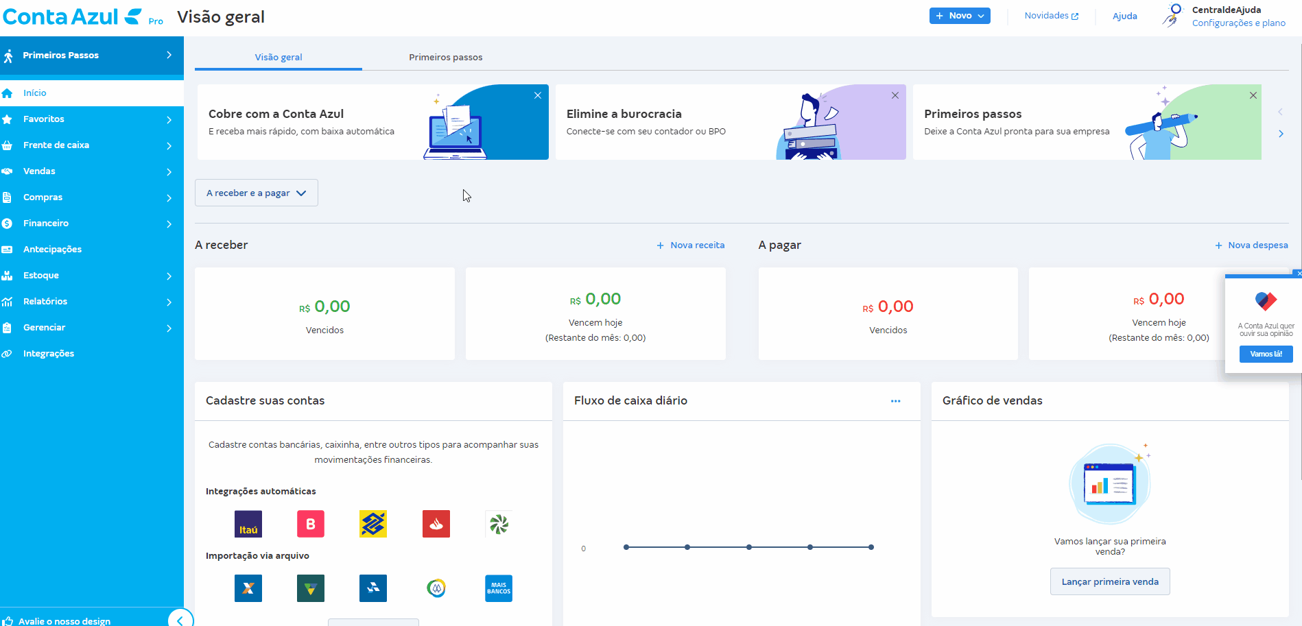 Passo a passo para habilitar a integração entre Pipedrive com a Conta Azul.