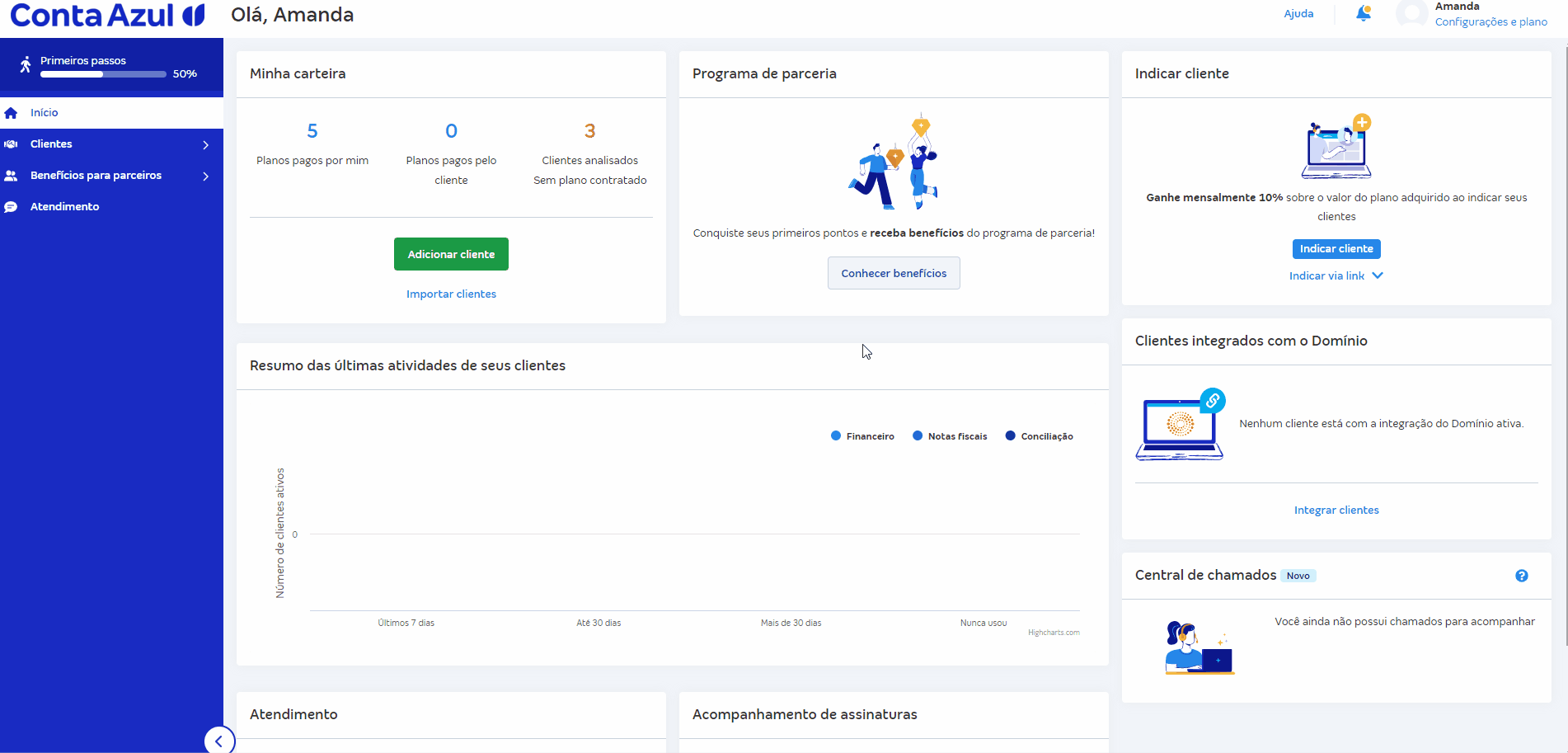 Passo a passo para acompanhar o processo de alteração de responsável pela assinatura.