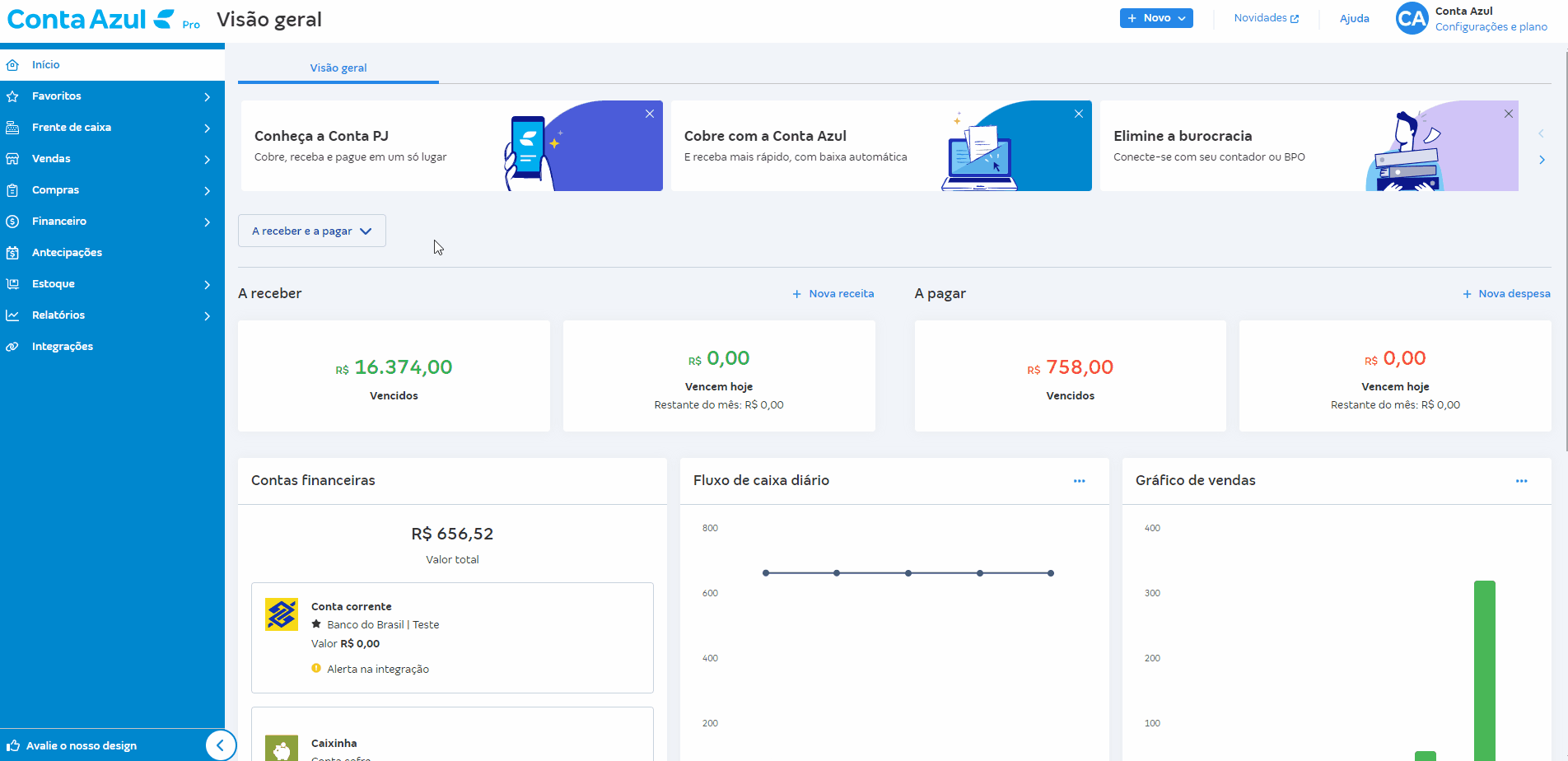 Passo a passo para acessar relatório Categorias financeiras em Mais relatórios financeiros.