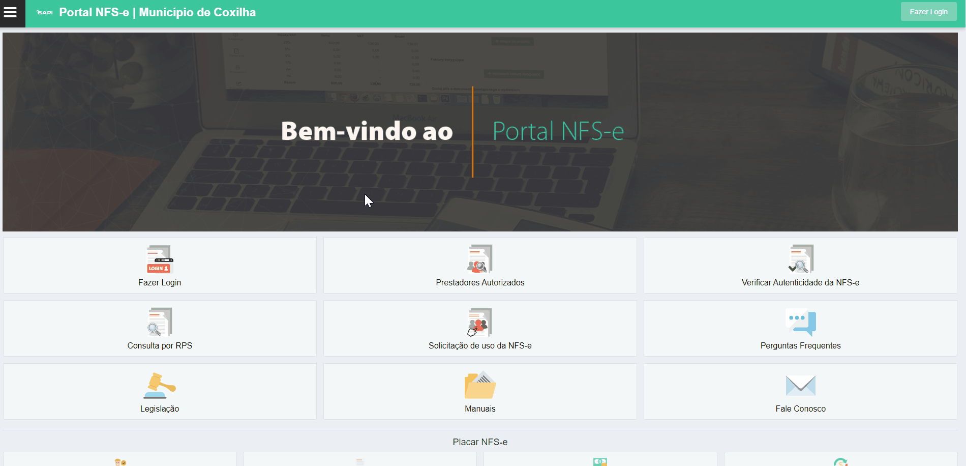 Passo a passo para solicitar liberação para homologação de NFS-e na Conta Azul no padrão System.