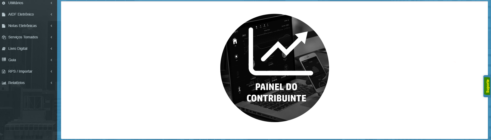 Tela para solicitar liberação para homologação de NFS-e na Conta Azul no padrão Versa.