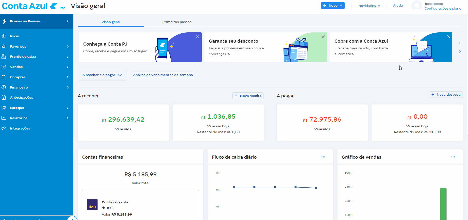 Passo a passo para configurar informações de impostos federais na emissão de notas fiscais de serviço.