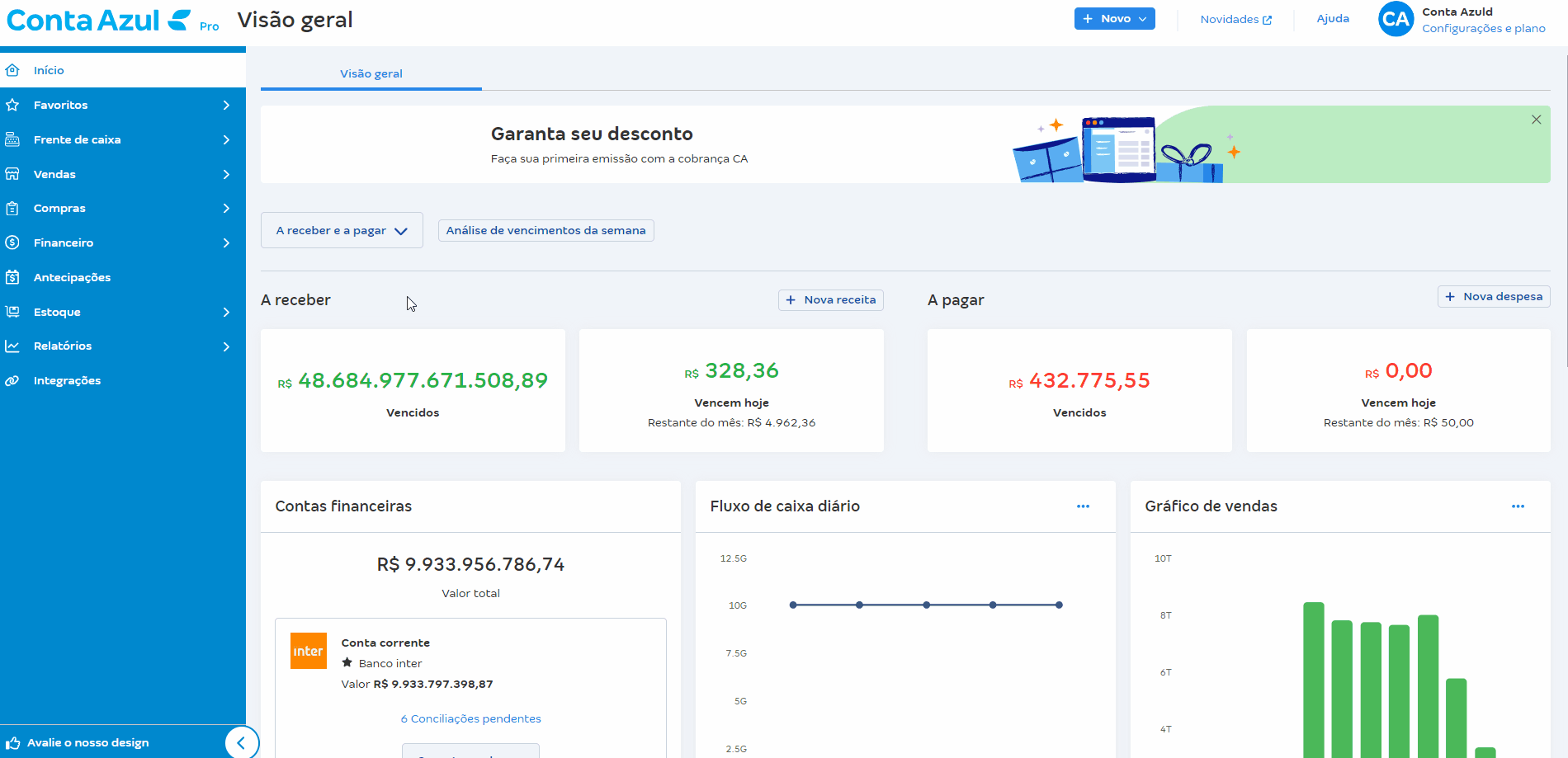 Passo a passo para editar a recorrência de um contrato já criado.
