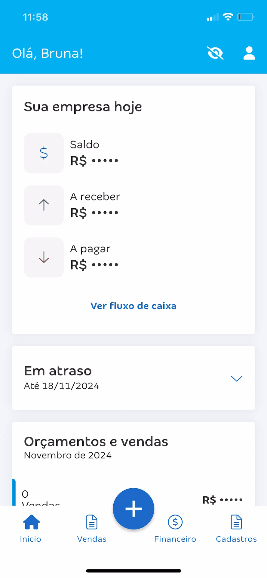Passo a passo para cadastrar um novo Serviço pela tela Serviço do aplicativo.