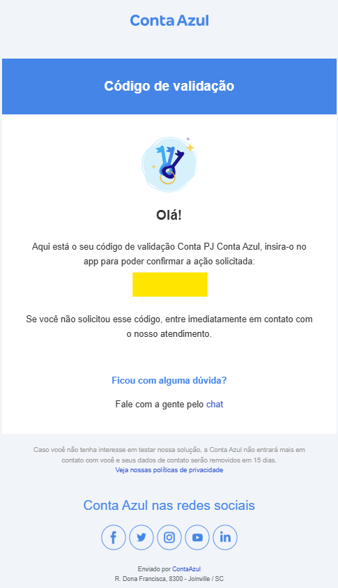 Email com codigo de validação.png