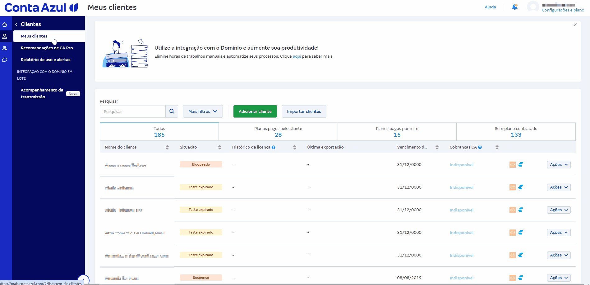 Passo a passo para ativar licença para cliente conectado.gif