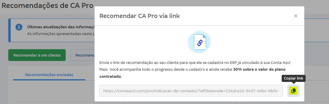 Tela derecomendação com destaque para copiar link.png