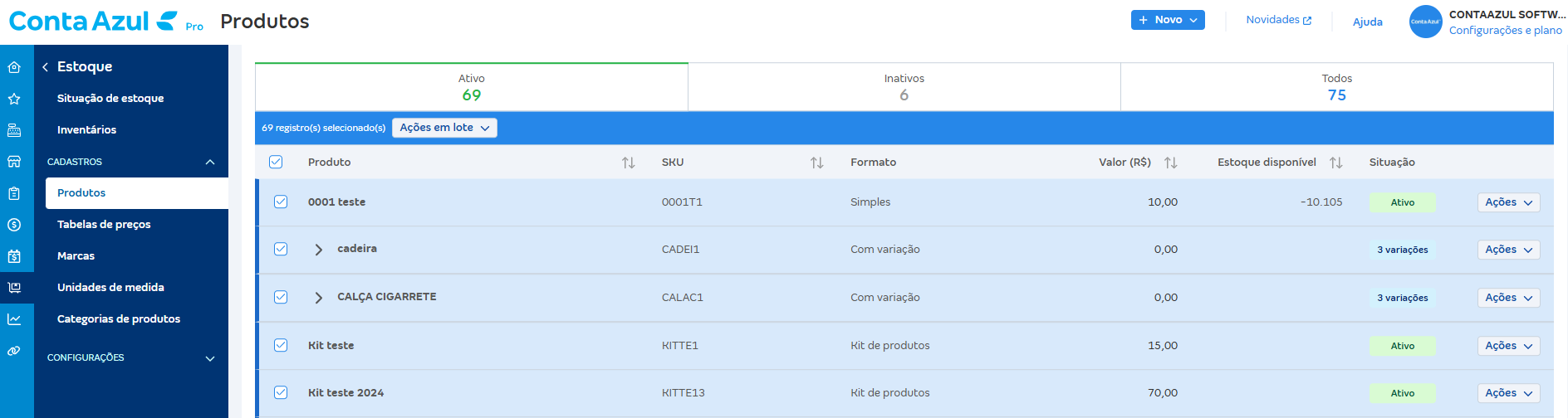 Tela de produto com destaque para produtos selecionados.png