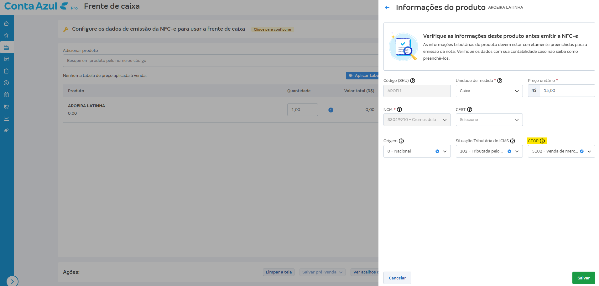 Tela de informações do produto na emissão da NFC-e.png