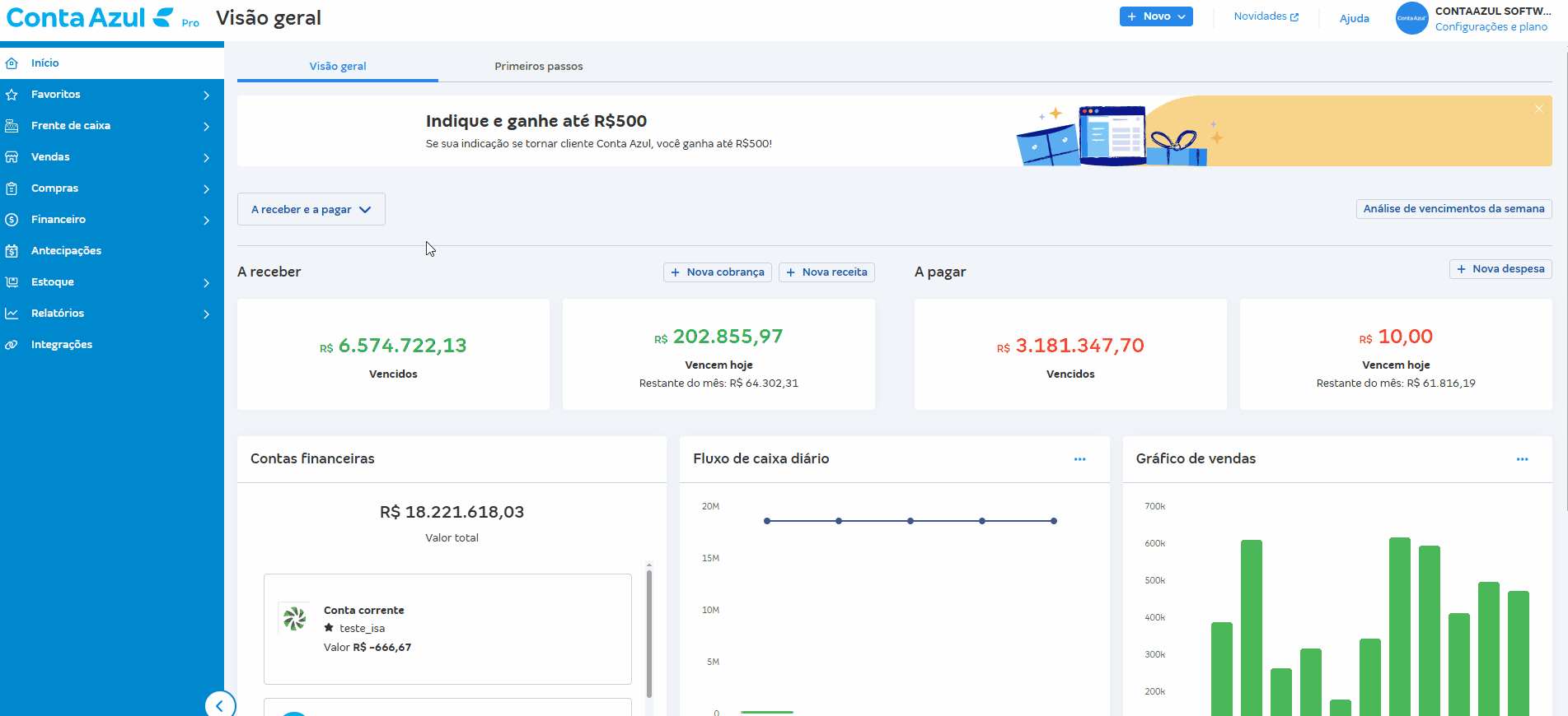 Passo a passo para acessar cadastrar conta com integração automatica.gif