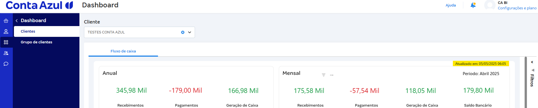 Tela de dashboard com data de atualização.png