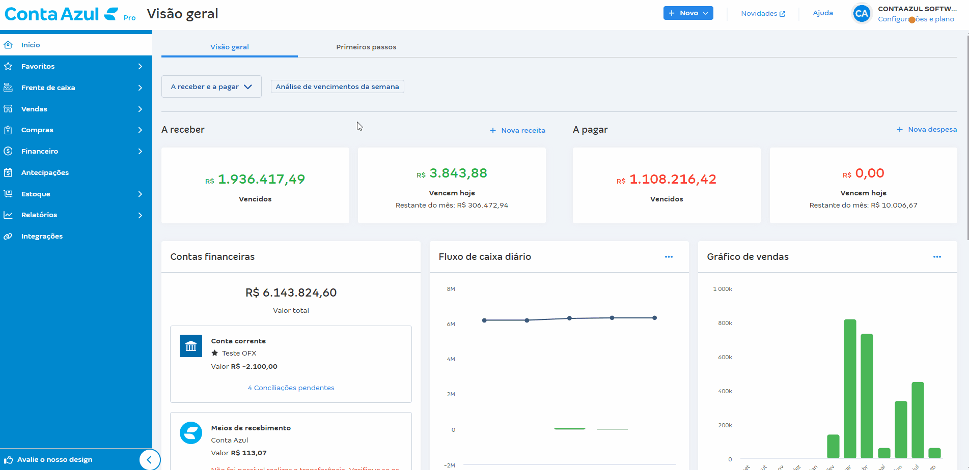 Passo a passo para fazer Download de cobrança pela tela de Contas a Receber.