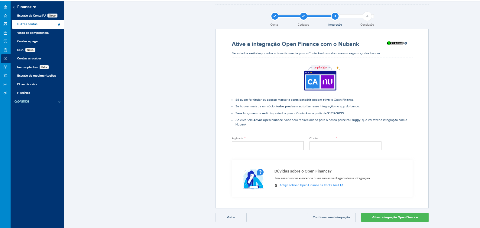 Conta.agencia nubank open passo 2.png