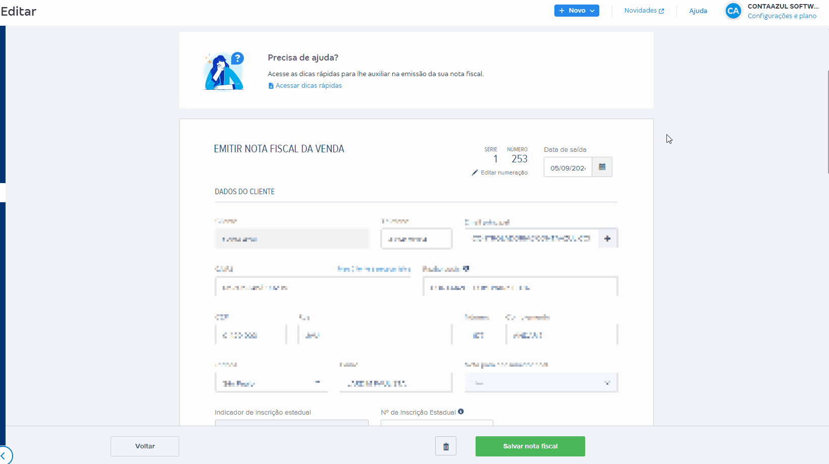 Passo a passo para Editar numeração da nota no rascunho da NF-e..gif