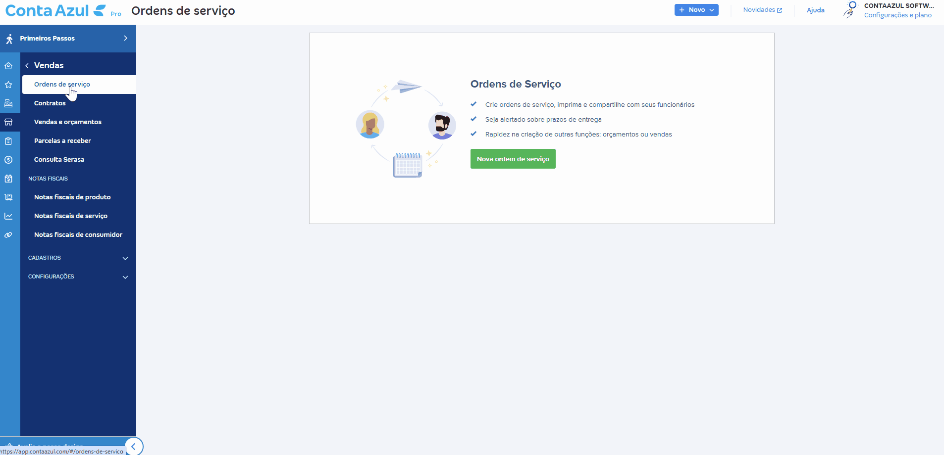 Passo a passo para adicionar uma nova ordem de serviço.gif
