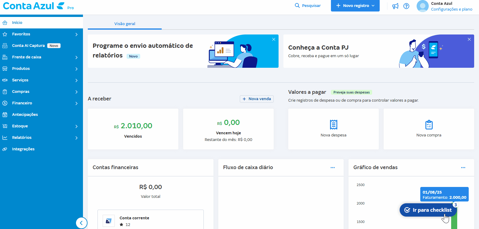 Relatório personalizado checklist tour guiado.gif