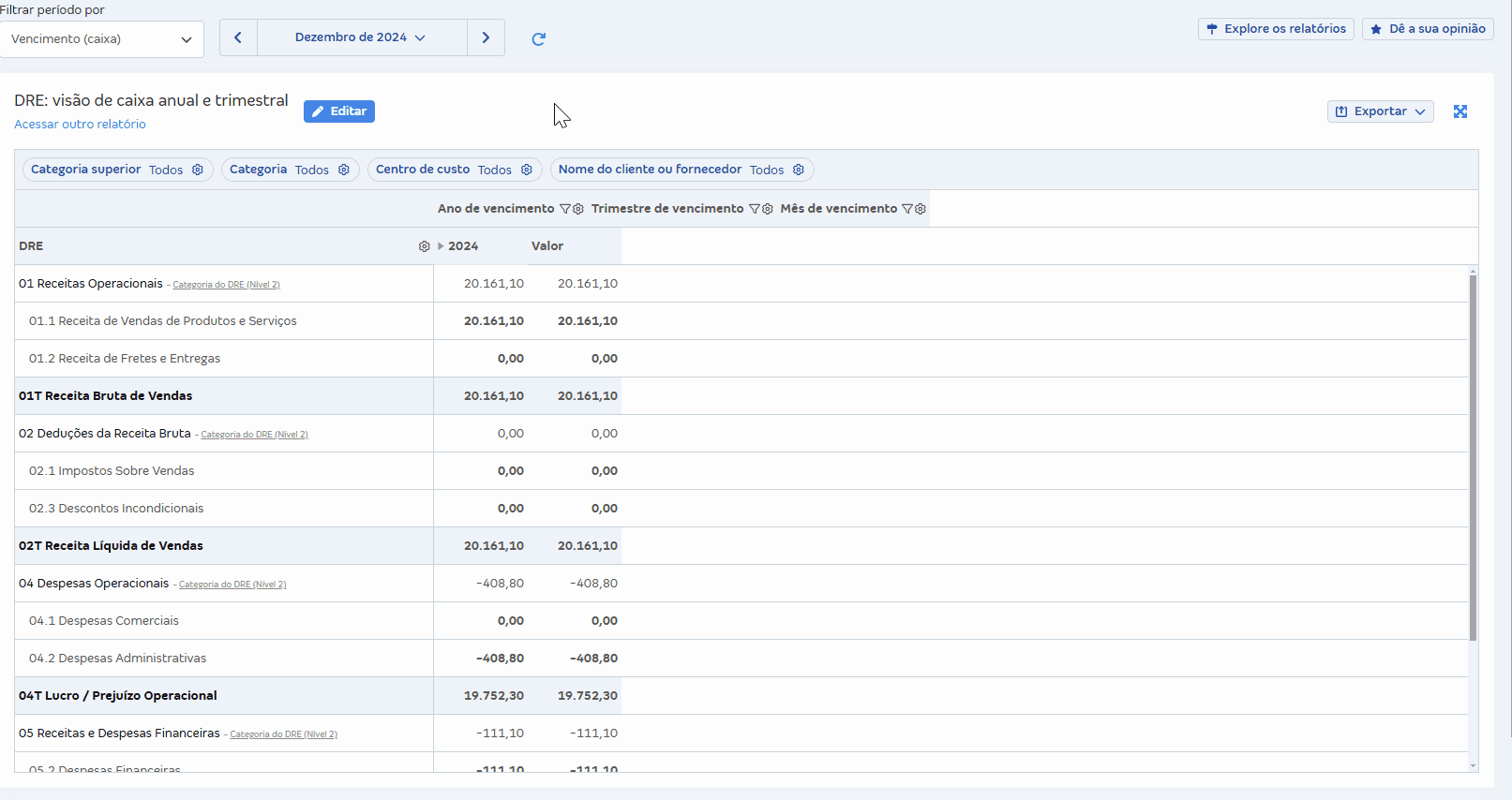 Passo a passo para acessar relatório DRE caixa anual e trimestral.gif