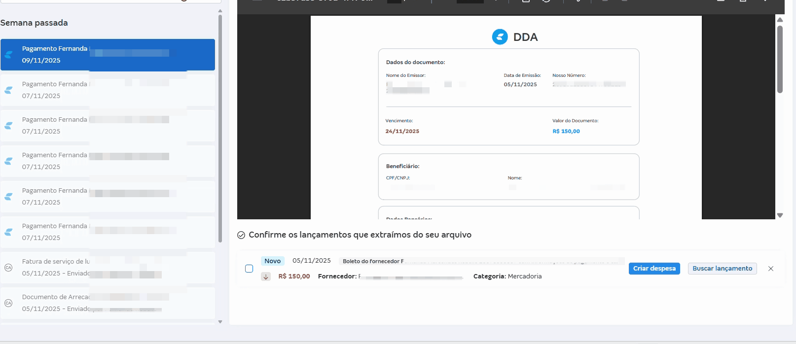  WhatsApp, e-mail, DDA ou upload. Assim, rapidamente encontra todos os DDAs emitidos..gif
