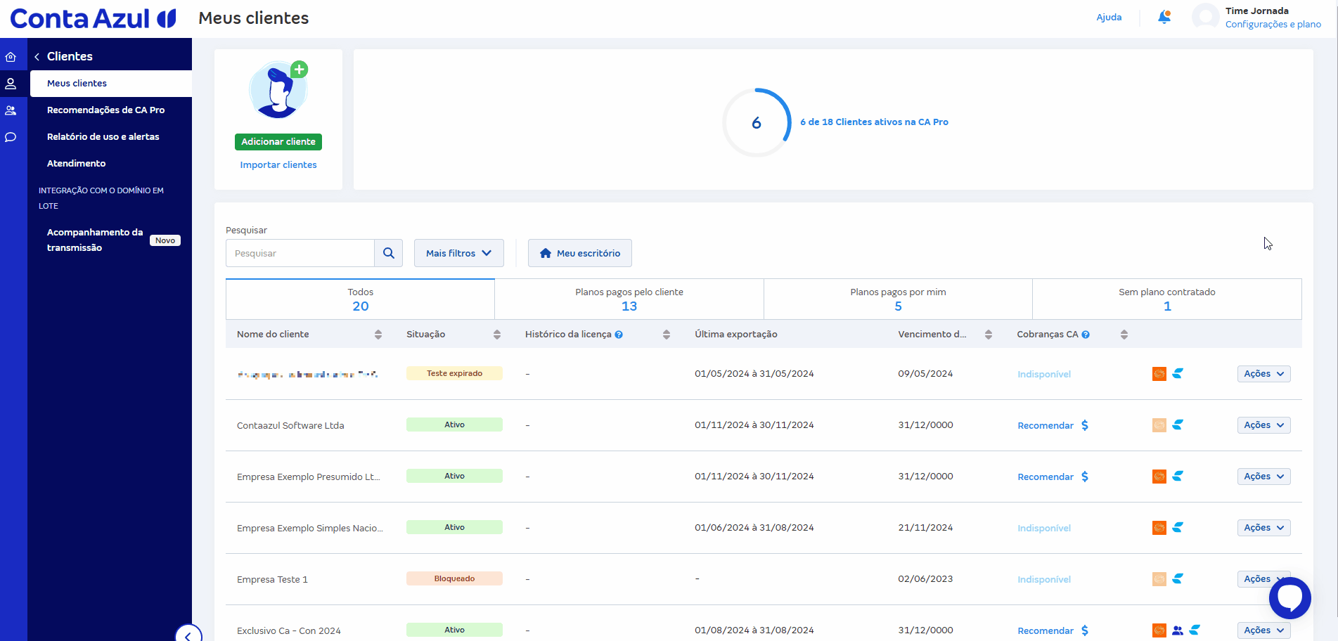 Passo a passo para o processo de exportação contábil.