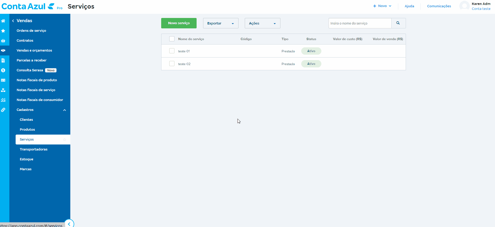 Tela apresentando o passo a passo de replicar imposto.