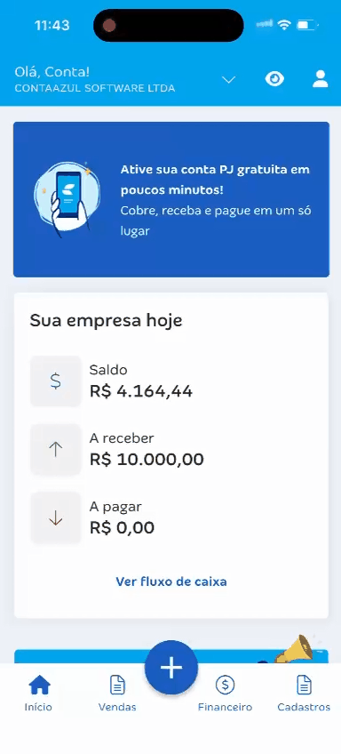 Novo orçamento e nova venda app.gif