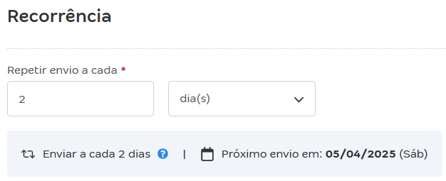 Tela do Agendador de relatórios com destaque para o envio diário.png