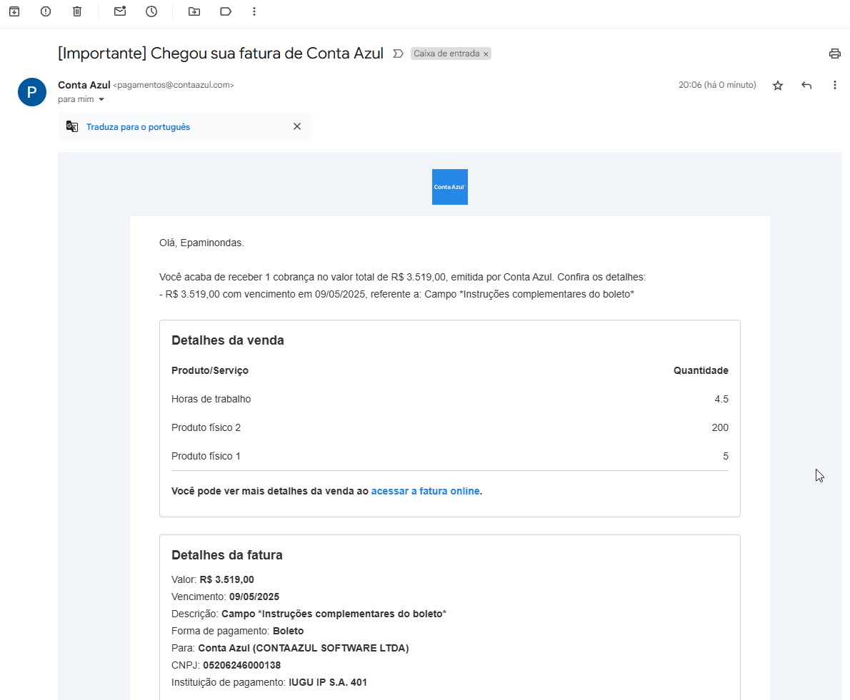Passo a passo para visualizar email de boleto da Conta Azul.gif