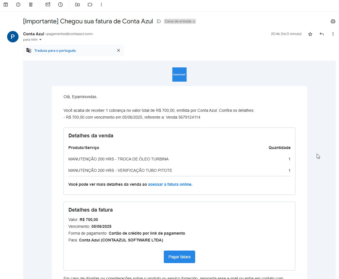 Passo a passo para visualizar email de link unico da Conta Azul.gif