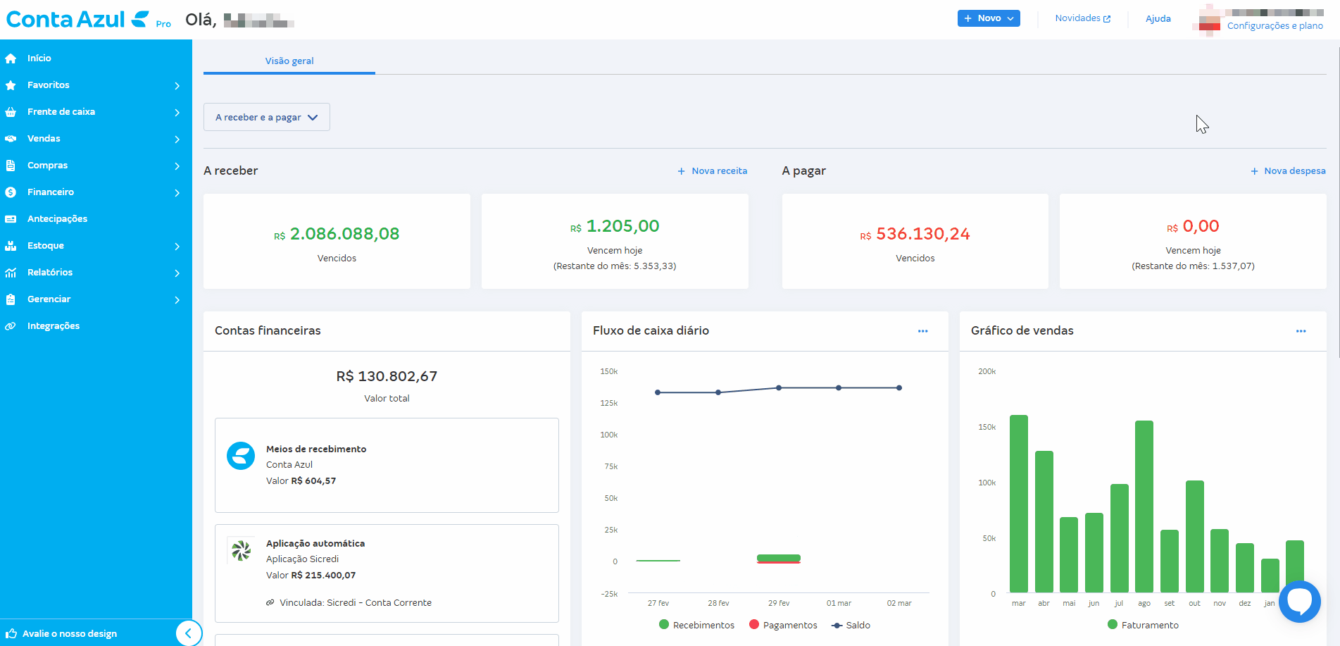 Passo a passo acessar Dados da empresa de quem já utilizou o antigo Receba Fácil.