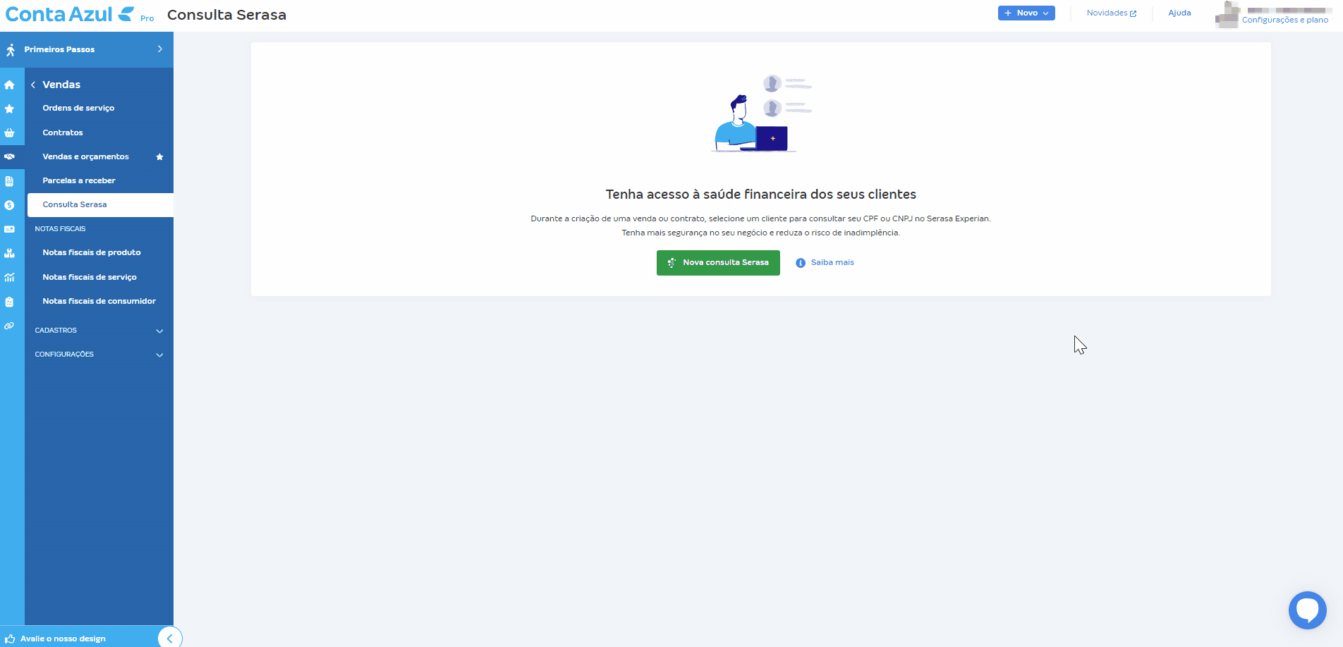 Passo a passo para Confirmar consulta Serasa.