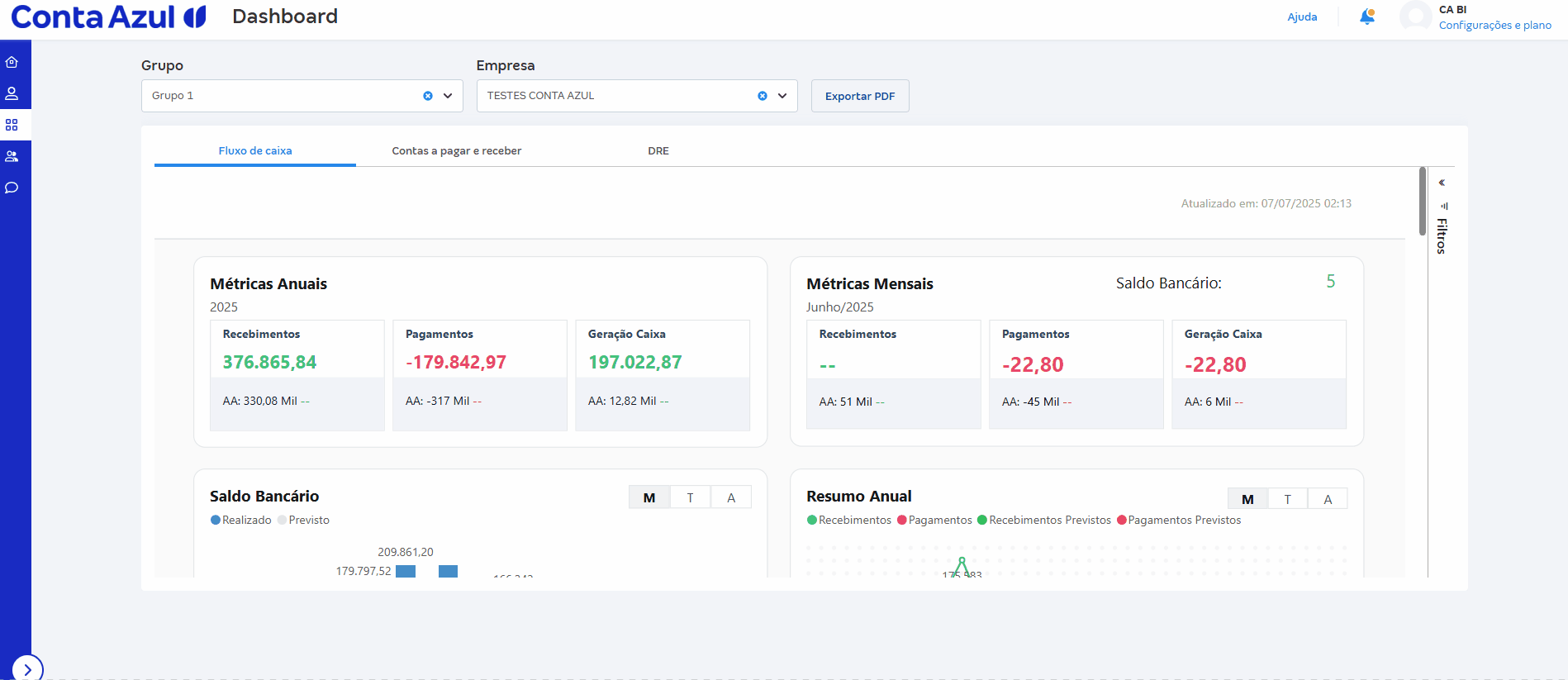 Passo a passo para visualizar todos os relatórios do Dashboard.gif