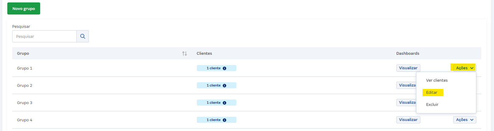 Tela de grupo de clientes com destaque para o botao Editar.png