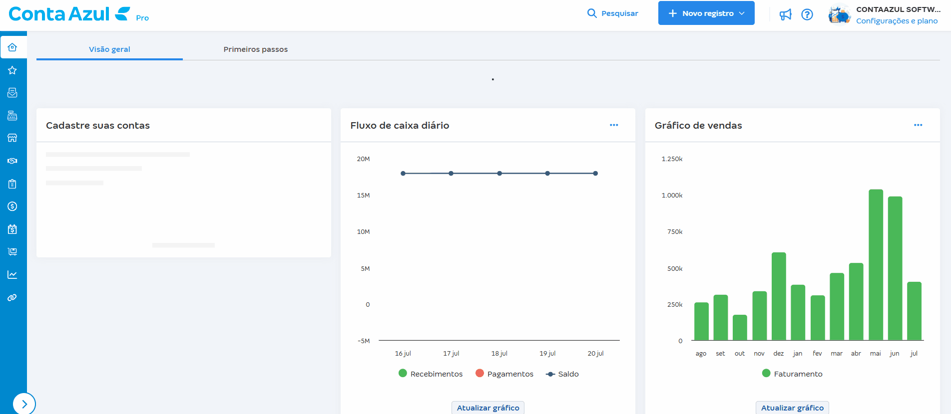 Passo a passo de como criar lançamento a partir da Conta AI Captura.gif