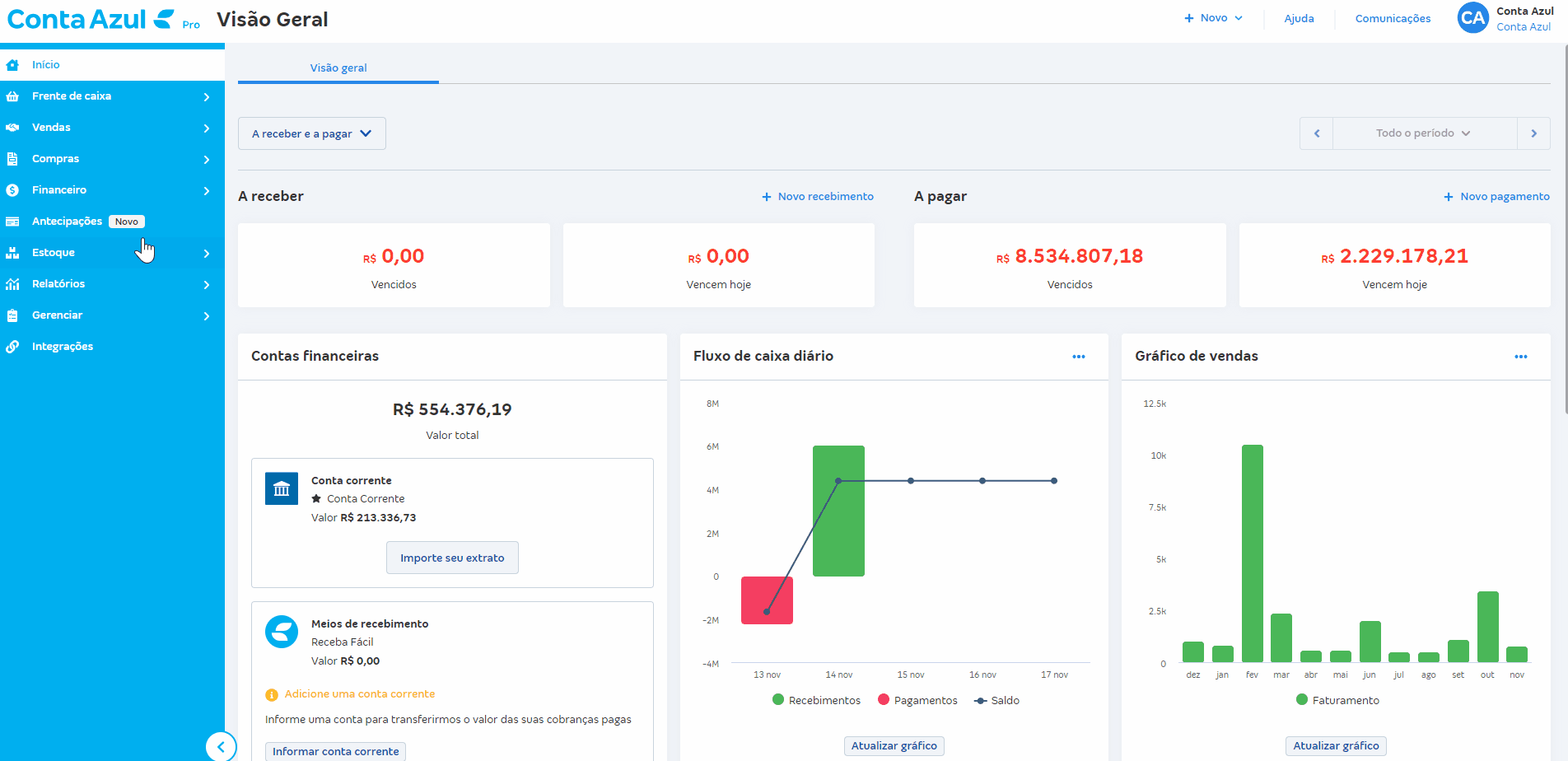 Passo a passo para informar o pagamento do empréstimo.