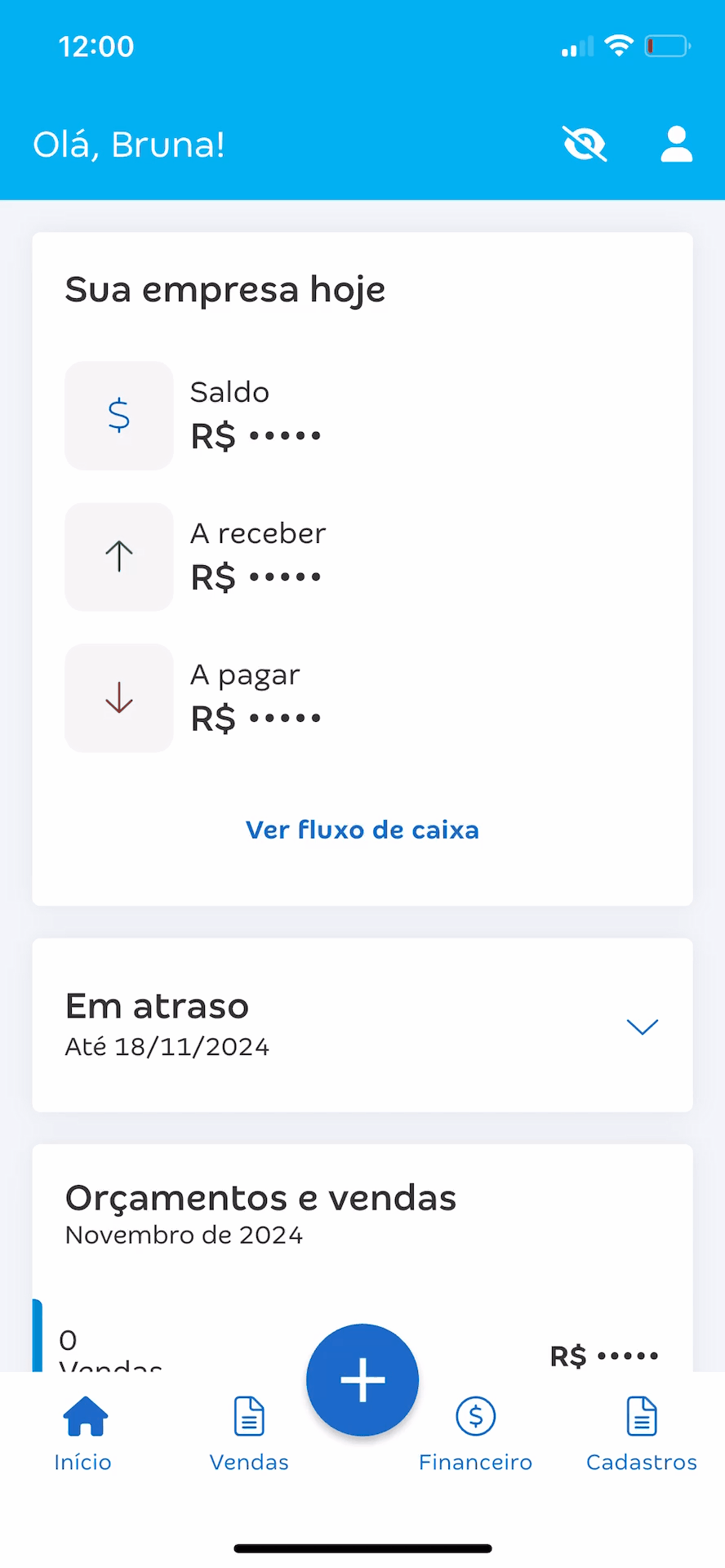 Passo a passo para consultar, editar ou excluir um Serviço pelo aplicativo.