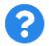 Ícone de interrogação.