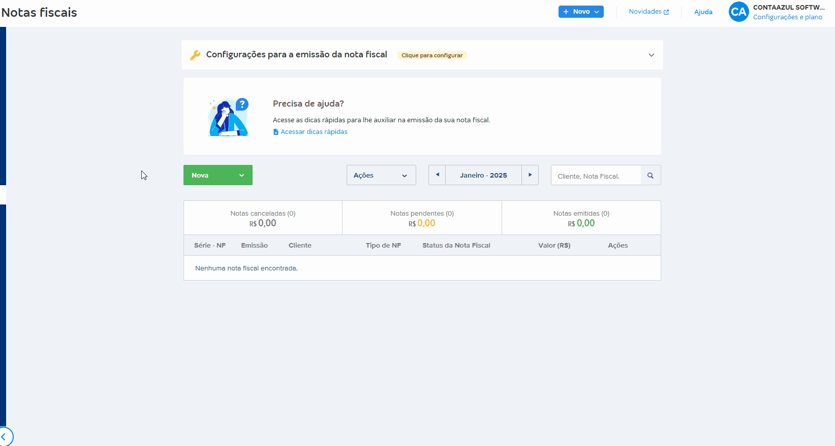 Passo a passo para gerar devolução parcial de nota fiscal de compra..gif