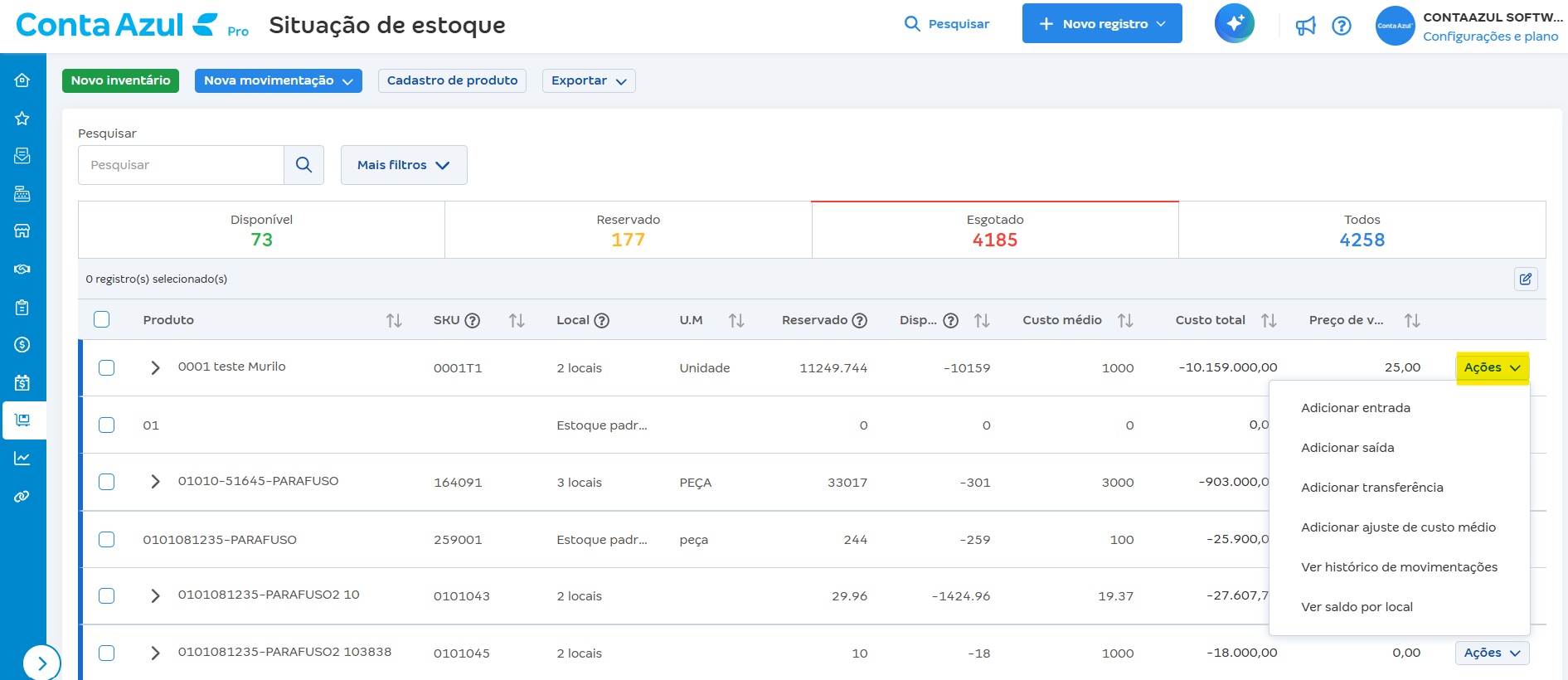 Ações, situação de estoque.png