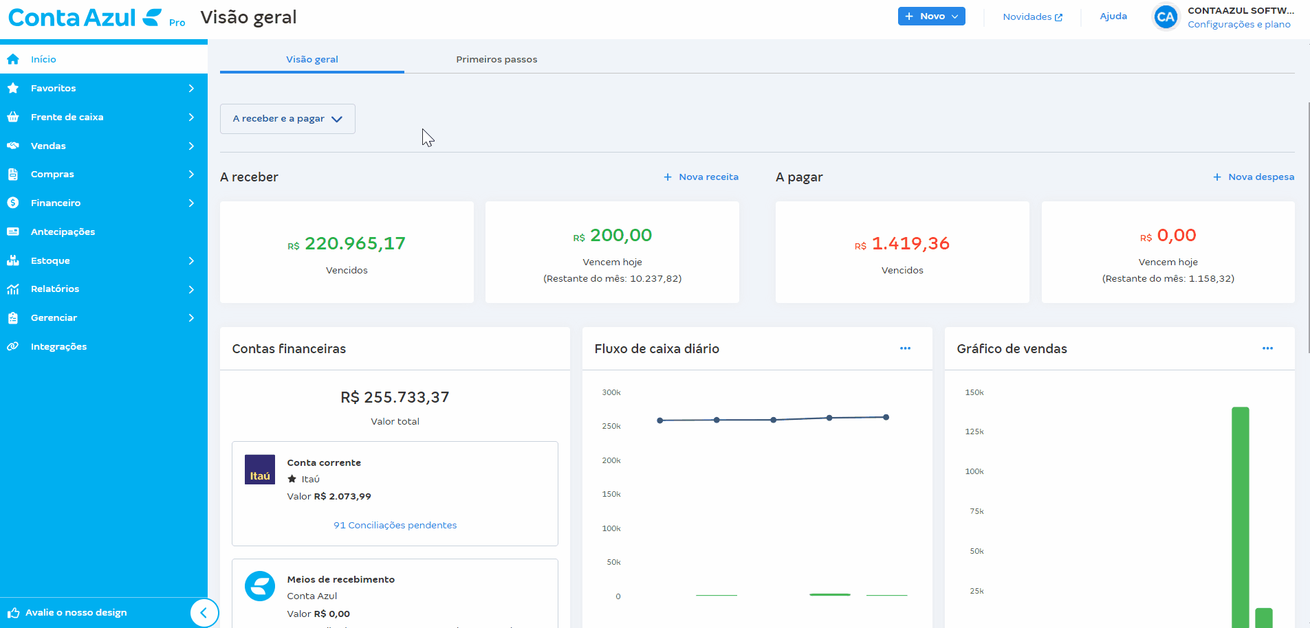 Passo a passo para Registrar suprimento no Frente de caixa.