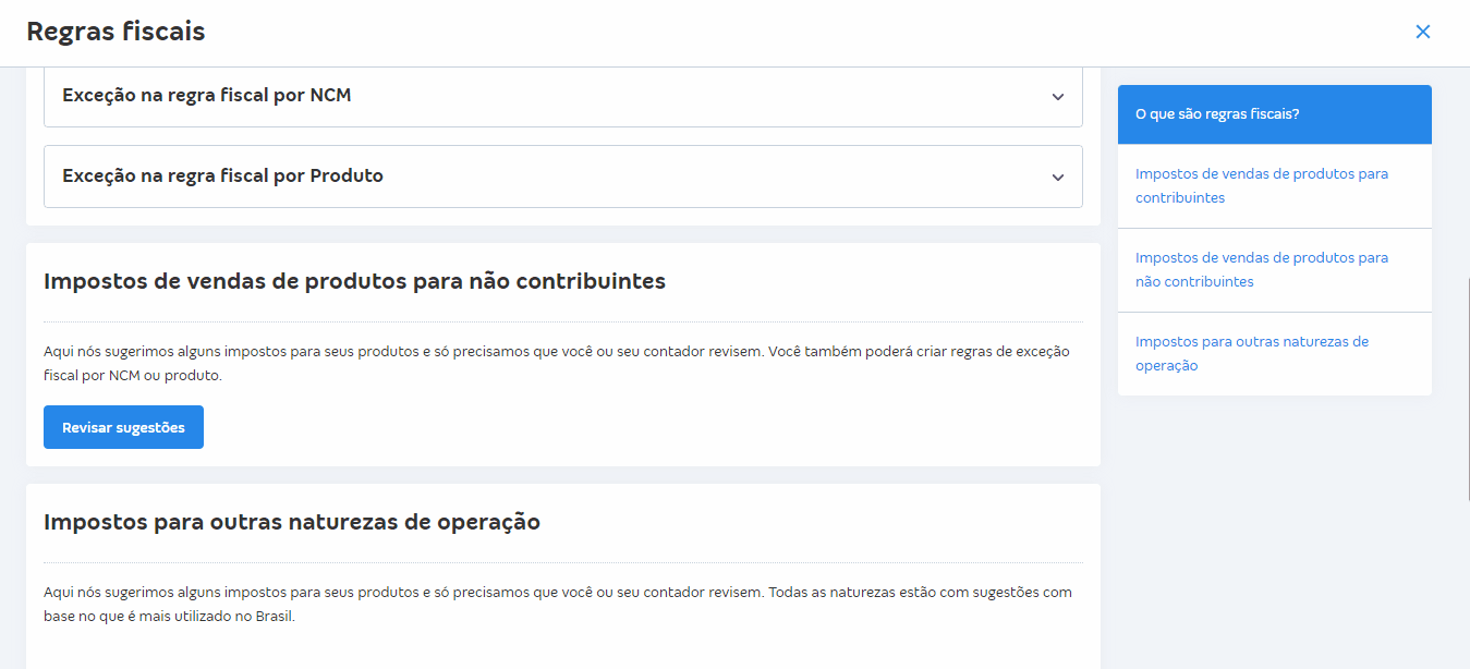 Preenchimento CFOP e CSOSN.