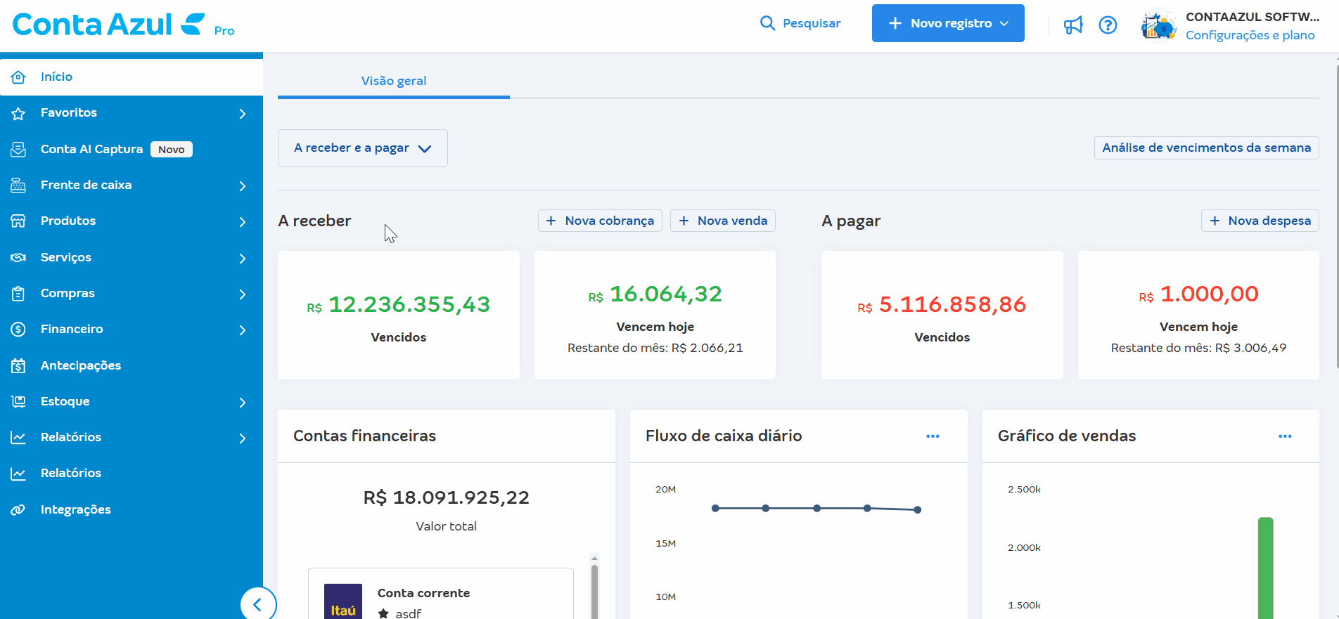 Passo a passo para cadastrar um novo serviço.